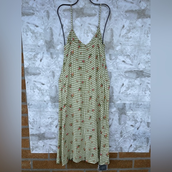 Reformation Crimini Dress in Patio green floral print size 6 - Picture 11 of 13